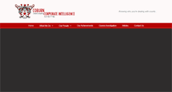 Desktop Screenshot of coburnci.com